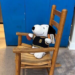 Vintage Wooden Rocking Chair for Toddlers